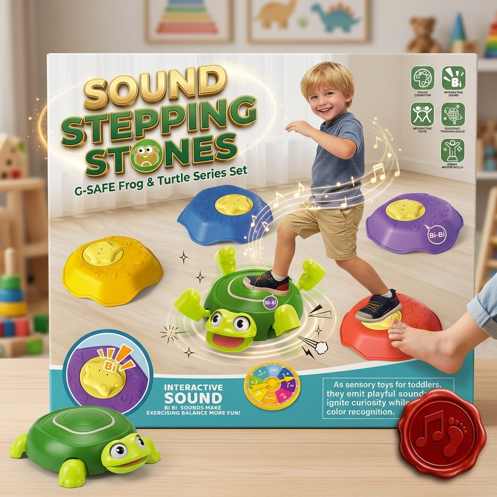 Sound Stepping Stones Shape Turtle Series Set