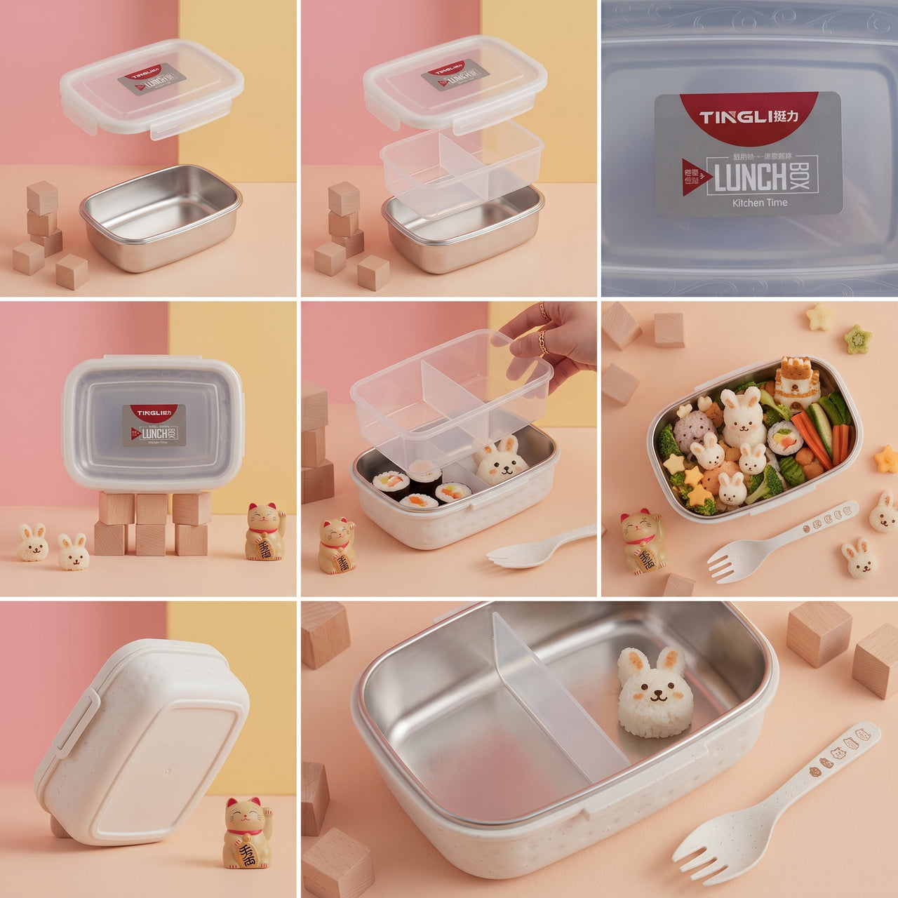 Premium Stainless Steel Food Container Lunch Box