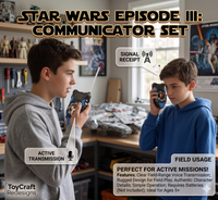 Thumbnail for Star Wars Episode III Communicator Set – Long Range Walkie Talkies for Kids