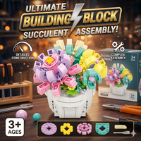 Thumbnail for DIY Block Flowers (253 Pcs)