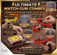Thumbnail for High Quality Pretend Play Matchstick Gun Toy