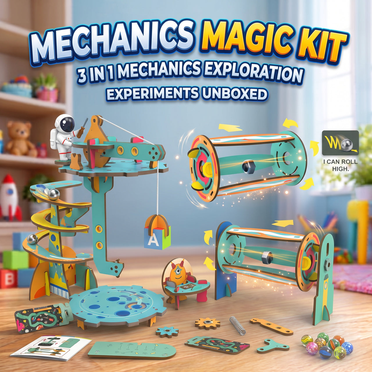 STEAM Mechanics Intermediate Science Kit (3 in 1)