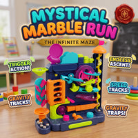 Thumbnail for Colorful Marble Building Pin Ball Machine