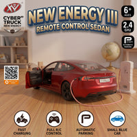 Thumbnail for Remote Control New Energy 3 Sedan Racing Car 2.4GHz