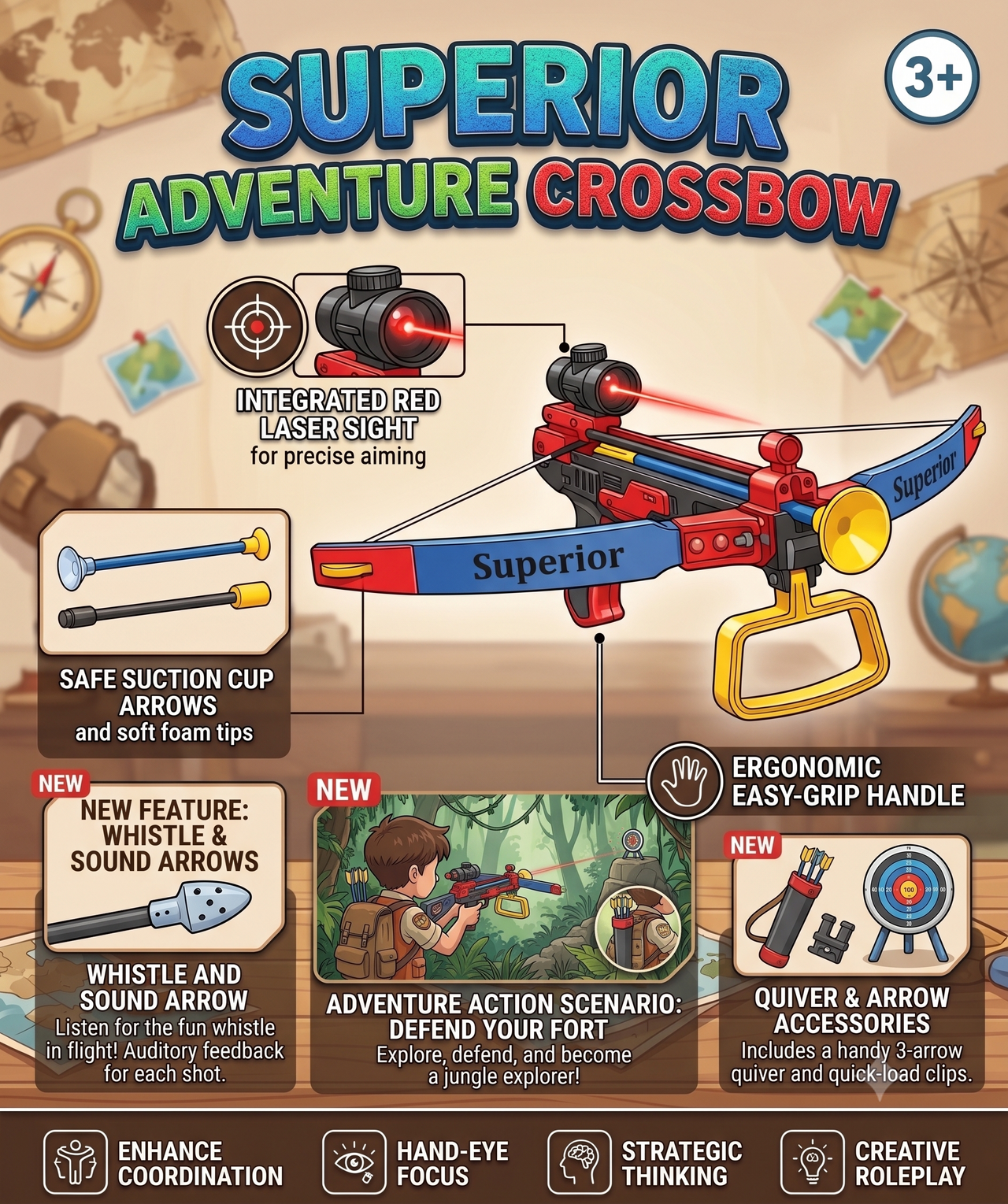 Superior Crossbow Toys Set