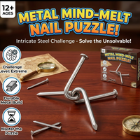 Metal Wire Magic Puzzle Set