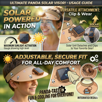 Thumbnail for Adjustable Solar Fan Hat Cap