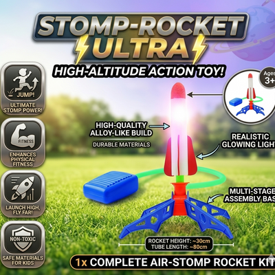 Air Rocket Foot Pump Launcher