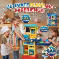 Thumbnail for Magical Kitchen Cooking Playset With Real Spray Effect And Lights & Sounds