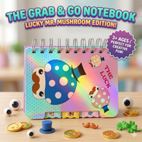 Thumbnail for Luck Holographic Theme Kawaii Spiral Notebook