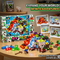 My World 4-in-1 Minecraft Building Blocks Set