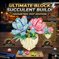 Thumbnail for DIY Flowers Plant Block (293 Pcs)