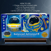 Thumbnail for DIY Single Wheel Astronaut Balance Car With Light And Sound