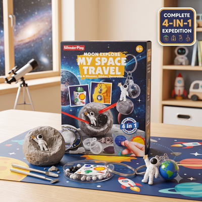 WonderPlay Moon Explore My Space Travel Kit – 4 in 1