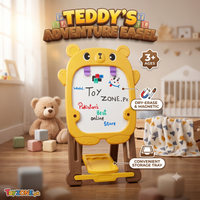 Thumbnail for 2 in 1 Teddy Adventure Easel Board