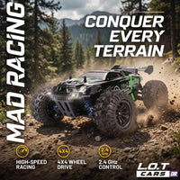Thumbnail for Hobby Grade Remote Control RC Off-Road Racing Power Monster Truck 1:18 Scale