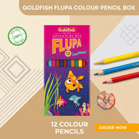 Thumbnail for Goldfish Adventures FLUPA 12 Colour Pencils