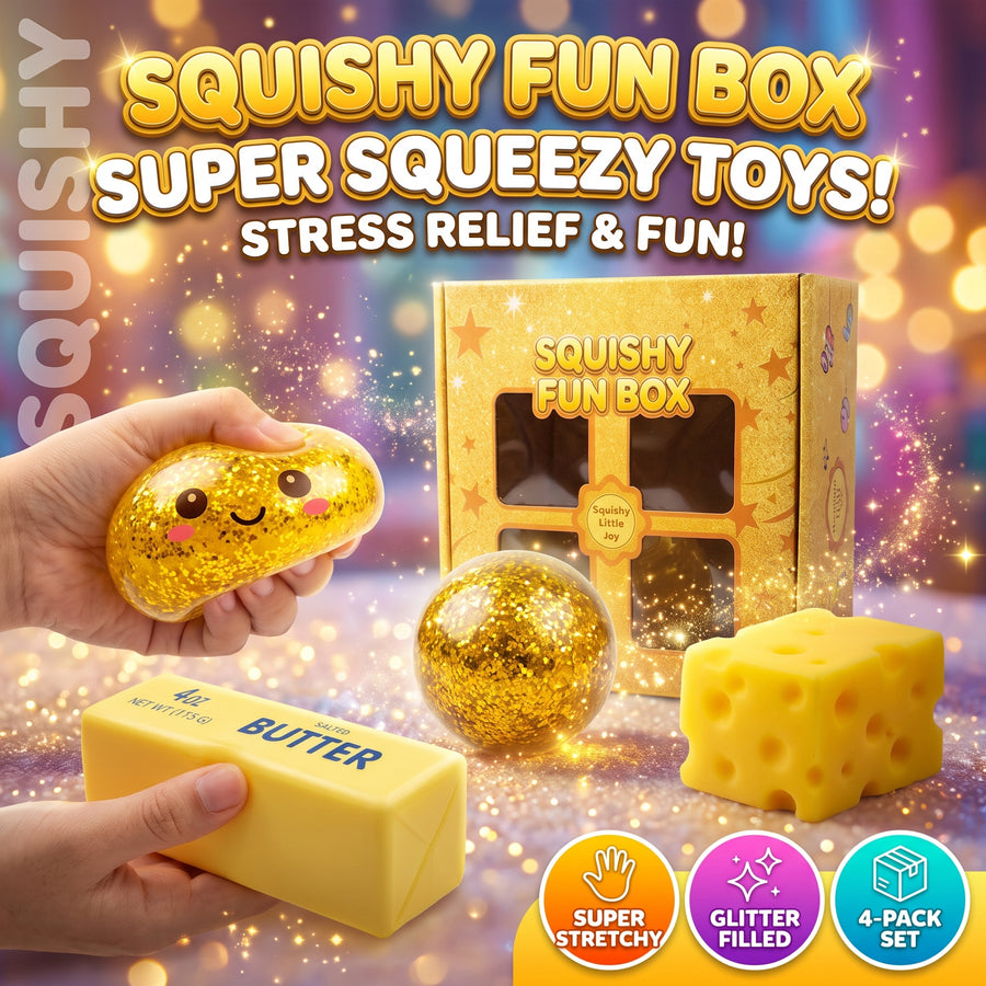 4 in 1 Squishy Fun Box Set