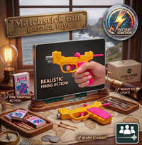 Thumbnail for High Quality Pretend Play Matchstick Gun Toy