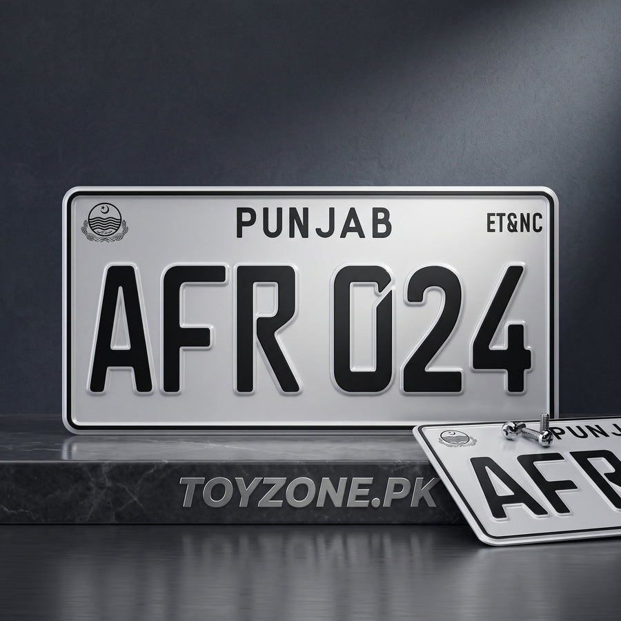 Customised Number Plate
