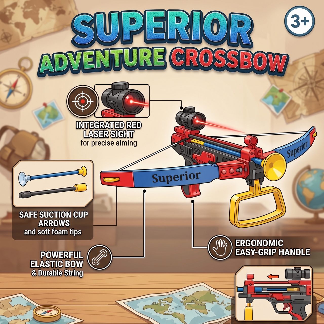 Superior Crossbow Toys Set