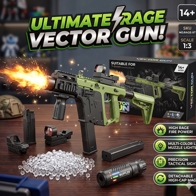 Automatic Vector gel ball Shooter With Light And Smoke Effect