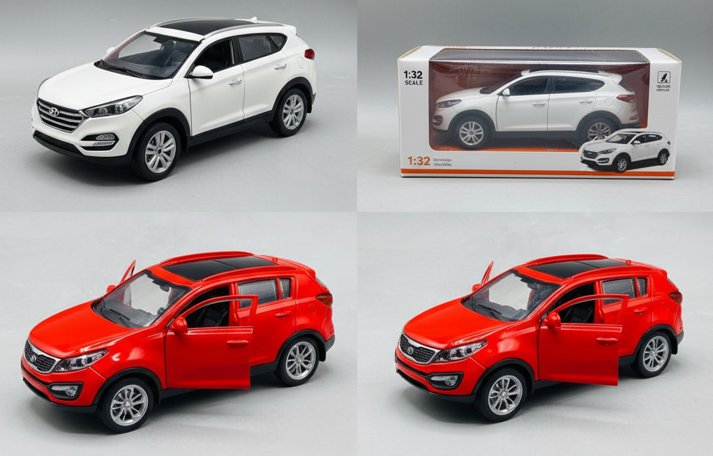 Premium 1:32 Scale Diecast Model Kia SUV Car