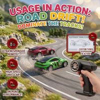 Thumbnail for Remote Control Mini Die-Cast Metal Racing And Drift Car
