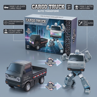 Thumbnail for Cargo Truck Auto Transform Robot Toy