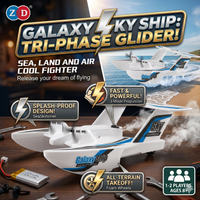 Thumbnail for 2 in 1 Remote Control Glider Galaxy Ship