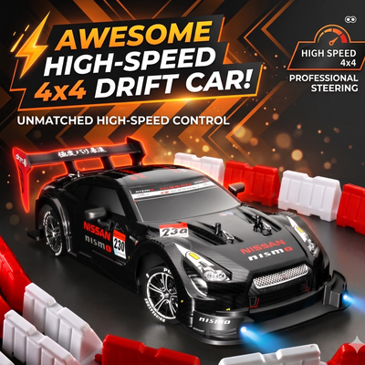 Remote Control Nissan Nismo GT-R High Speed Drift Racing Car