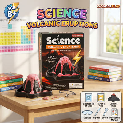 WonderPlay Science Volcanic Eruptions Kit