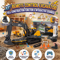 Thumbnail for 2.4G Remote Control Construction Excavator XF Model