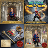 Thumbnail for Kids Honourable Royal Knight Prince Costume