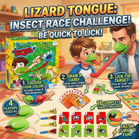 Thumbnail for Lizard Mask Wagging Tongue Lick Card Game