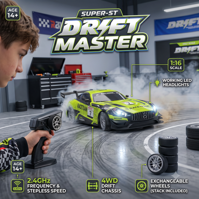 1:16 Scale Remote Control Super Drift And Racing Car (2.4GHz)