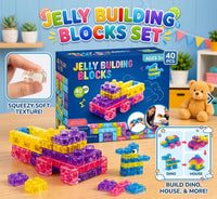 Thumbnail for 40 Piece Jelly Building Blocks Set