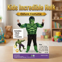 Kids Superhero Incredible Hulk Costume