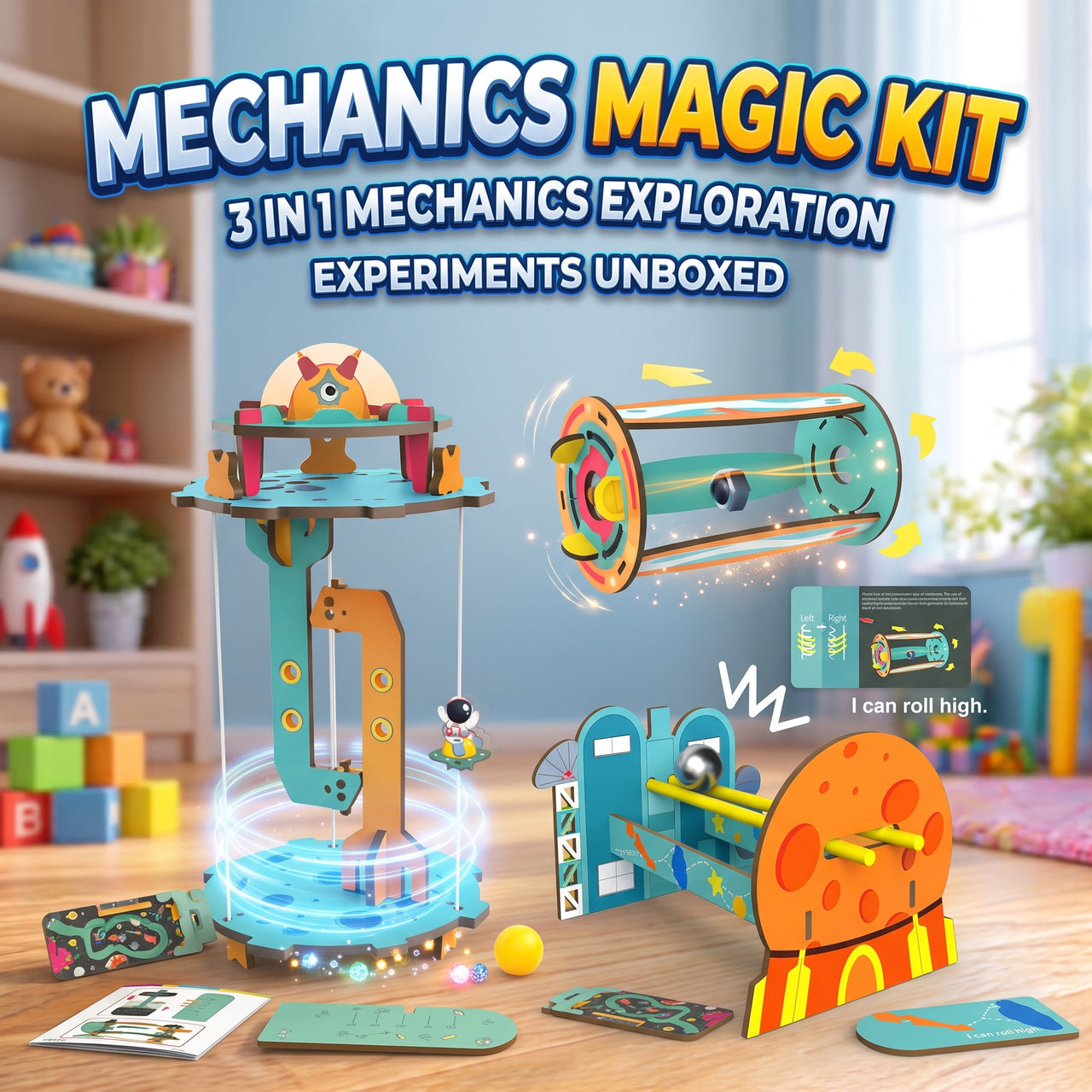 STEAM Mechanics Intermediate Science Kit (3 in 1)
