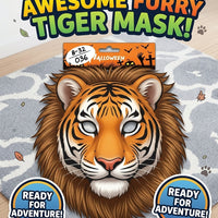 Realistic Lion Tiger Halloween Face Mask