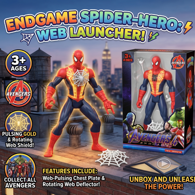 Avengers 4 Endgame Spider-Man Action Figure | New Design