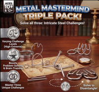 Thumbnail for Metal Wire Magic Puzzle Set