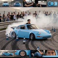Thumbnail for Porsche Elite Class Electric Ride On Car Custom Colors With 72V Lithium Battery