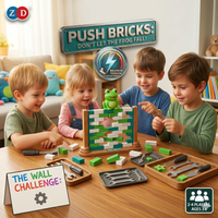 Thumbnail for Penguin/Frog Wall Stacking Bricks Game