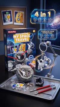 Thumbnail for WonderPlay Moon Explore My Space Travel Kit – 4 in 1