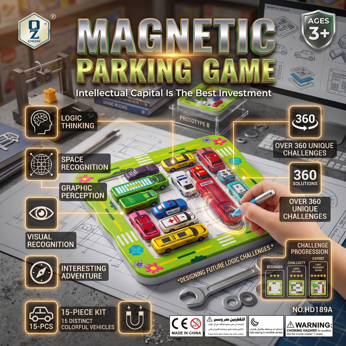 Magnetic Parking Game – 360 Challenges