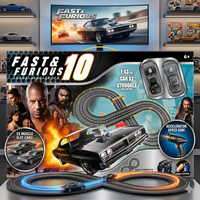 Thumbnail for Fast & Furious 10 High Speed Slot Car Racing Track Set