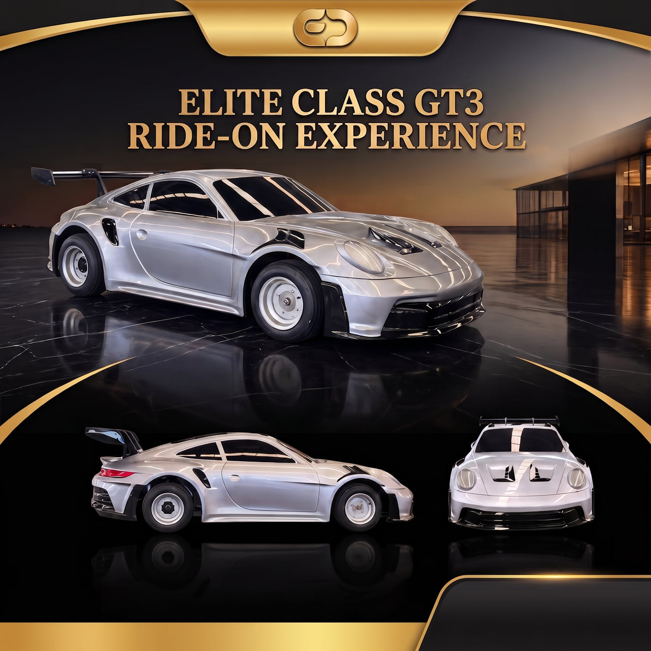 Porsche Elite Class Electric Ride On Car Custom Colors With 72V Lithium Battery