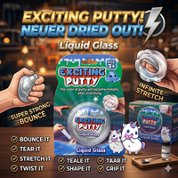 Thumbnail for DIY Liquid Glass Exciting Stretch Putty Toy