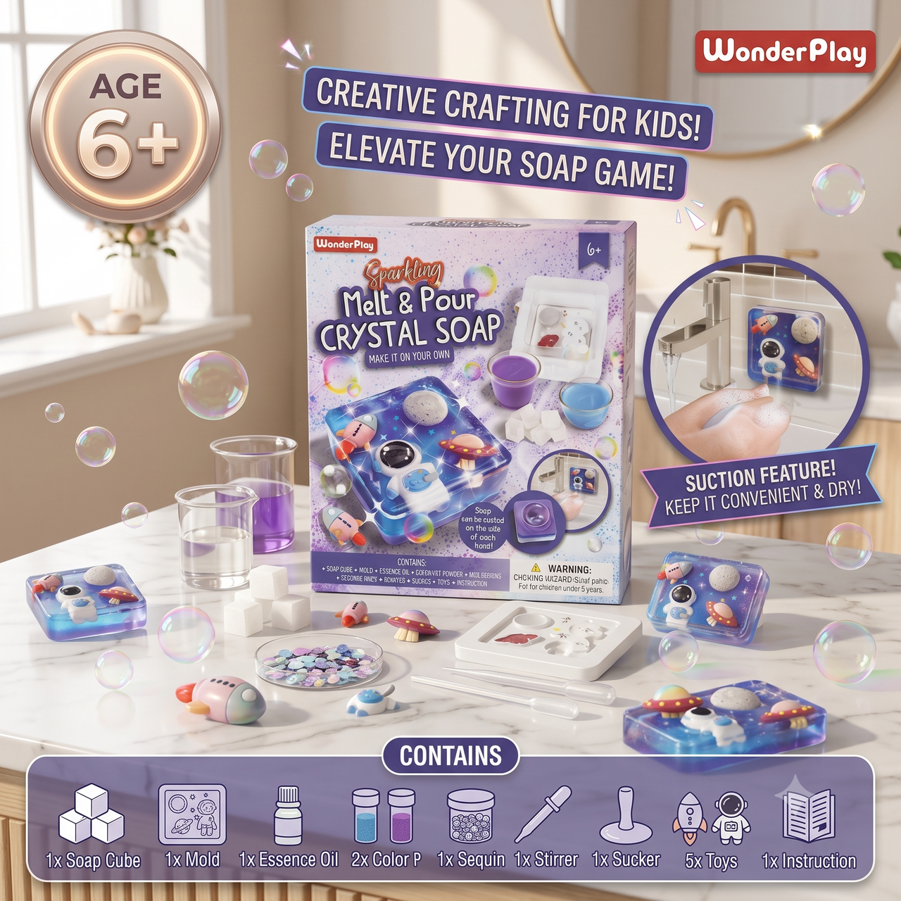 WonderPlay Ultimate DIY Craft Kit Bundle Pack of 10
